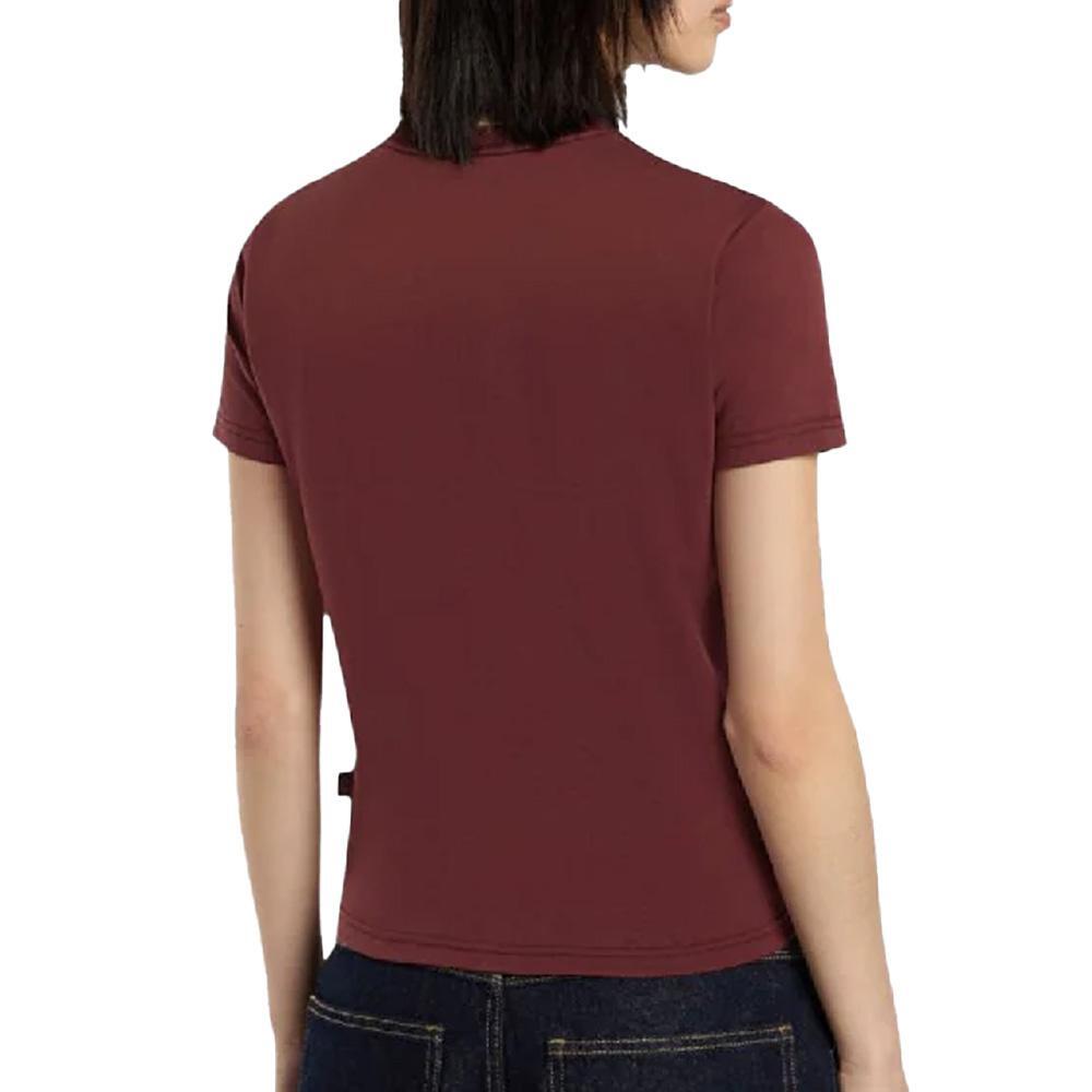 T-Shirt Rouge Femme Dickies Maple 2/2