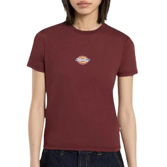Camiseta Roja Dickies Maple para Mujer