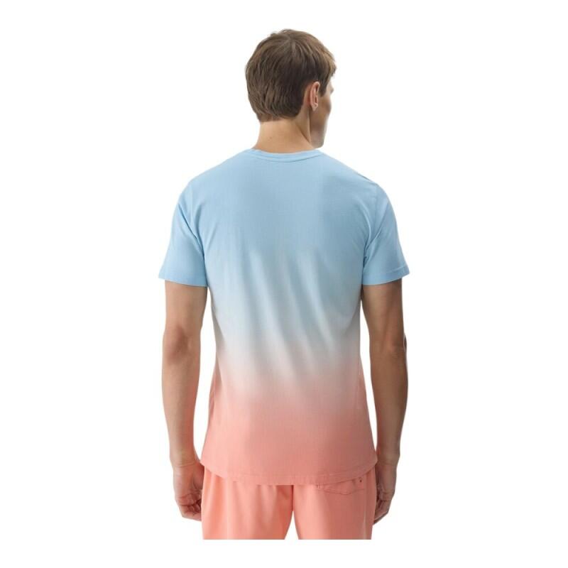 Camiseta de manga corta 4F M1290 para hombre, azul claro, talla L 2/3