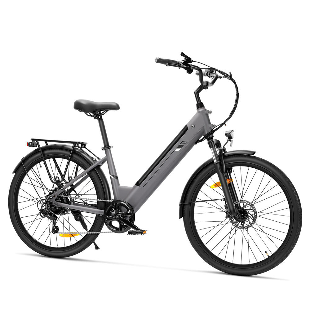 Vélo électrique urbain cadre bas moteur puissant autonomie 100 km J2 ST 2/7