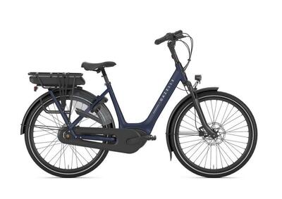 Gazelle orange c8 26" 400wh, shimano nexus, blauw