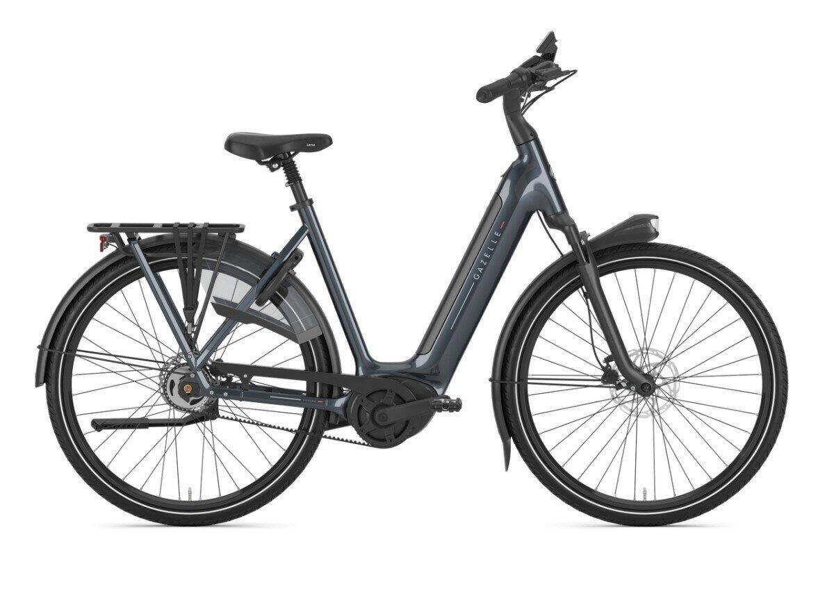 Gazelle Grenoble C5 53 cm, 540 Wh accu, Shimano Nexus, middenmotor, grijs 2/2