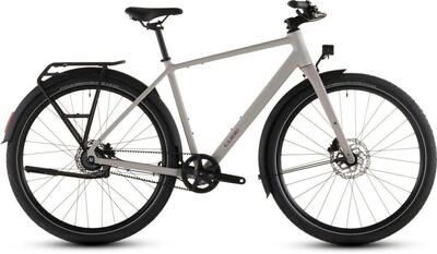 Cube editor pro fe oatgrey - heren city speed, shimano nexus