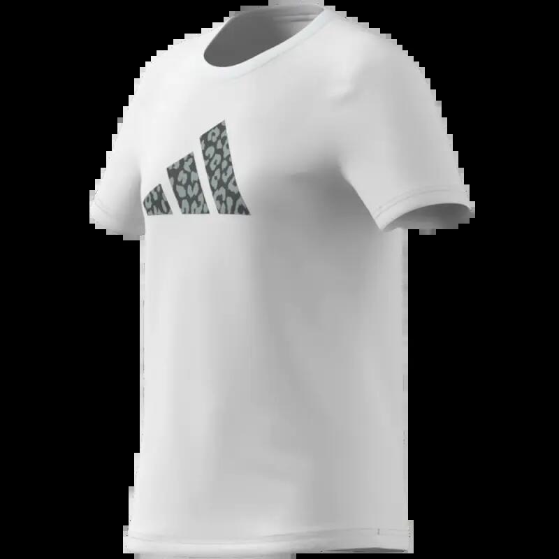 Tricou Adidas Fete Alb Animal Print KA2986