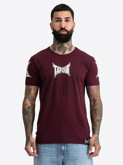 TAPOUT Herren T-Shirt normale Passform YOLANO