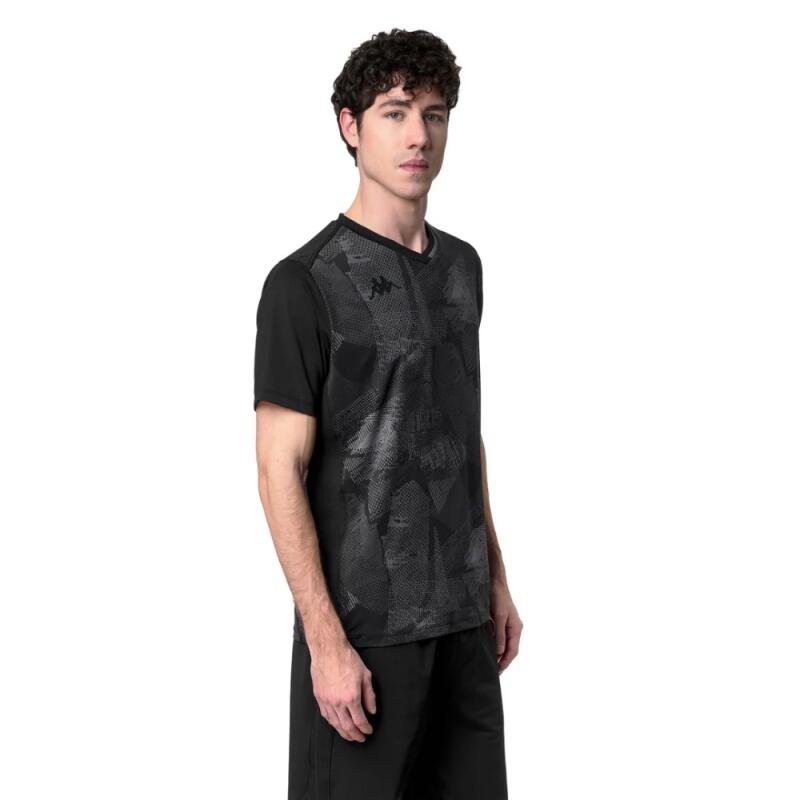 Camiseta Kappa Igtur 382656W-A09 hombre gris - elástica. 5/5