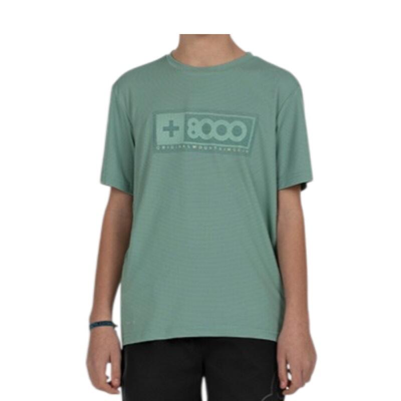 Camiseta +8000 Jarguin Unisex Junior verde 1/1