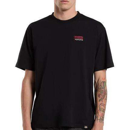Camiseta Negra Dickies Flag para Hombre