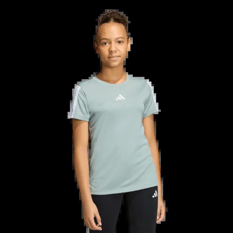 Tricou verde adidas pentru fată KB6821