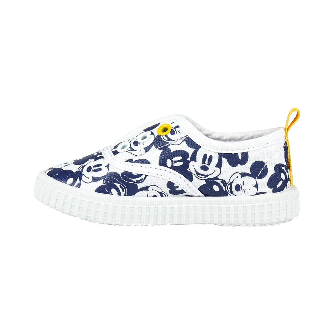 Tênis Slip-On de lona com ícone do Mickey Mouse 3/4