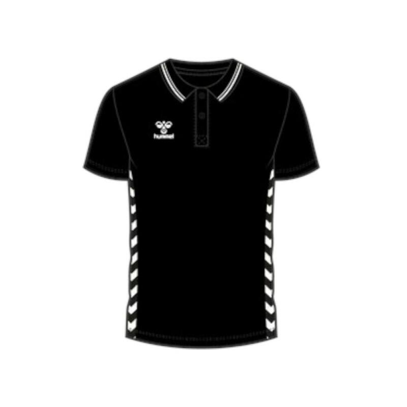 Polo Hummel Playful Hombre - Negro 1/2