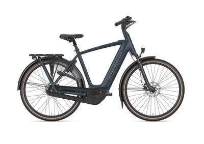 Gazelle grenoble c8 e-bike, 8v nexus, 540wh, blauw