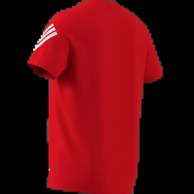 Tricou Adidas ADI365 roșu bărbați mânecă scurtă