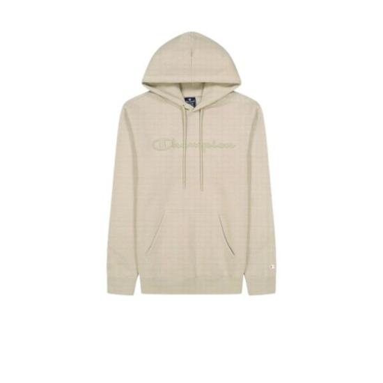 Bluza Champion beżowa 220782-YS084 z kapturem
