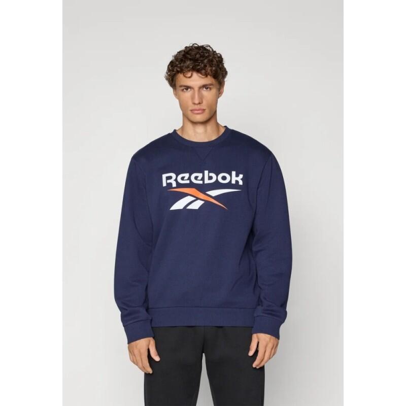 Sudadera Azul Reebok Julian 2 Col Logo Crewneck Sweat 100240705 2/4