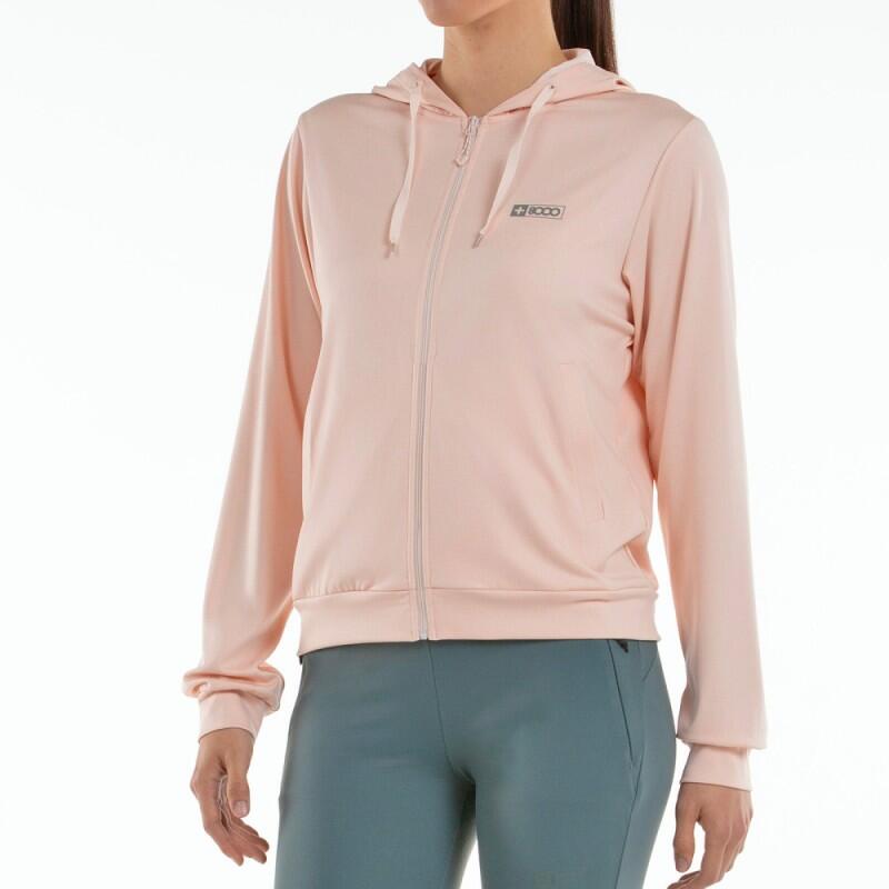 +8000 Vermax 409528-129 hoodie feminino, rosa claro 3/4
