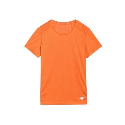 Camiseta naranja 4F para mujer
