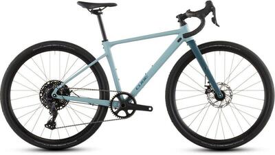 Nieuw cube nuroad rookie pro tealgrey/teal, metal/grijs