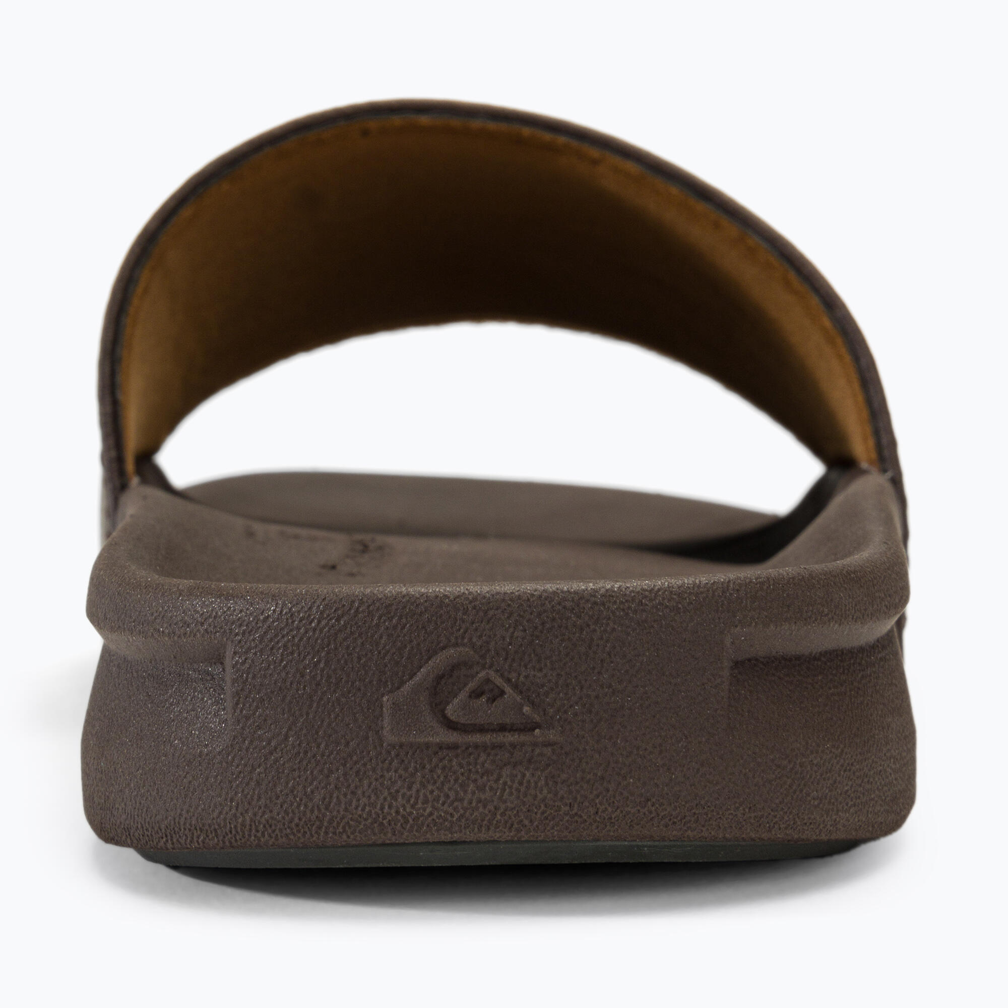 Klapki męskie Quiksilver Rivi Nubuck Slide brown 1 6/7