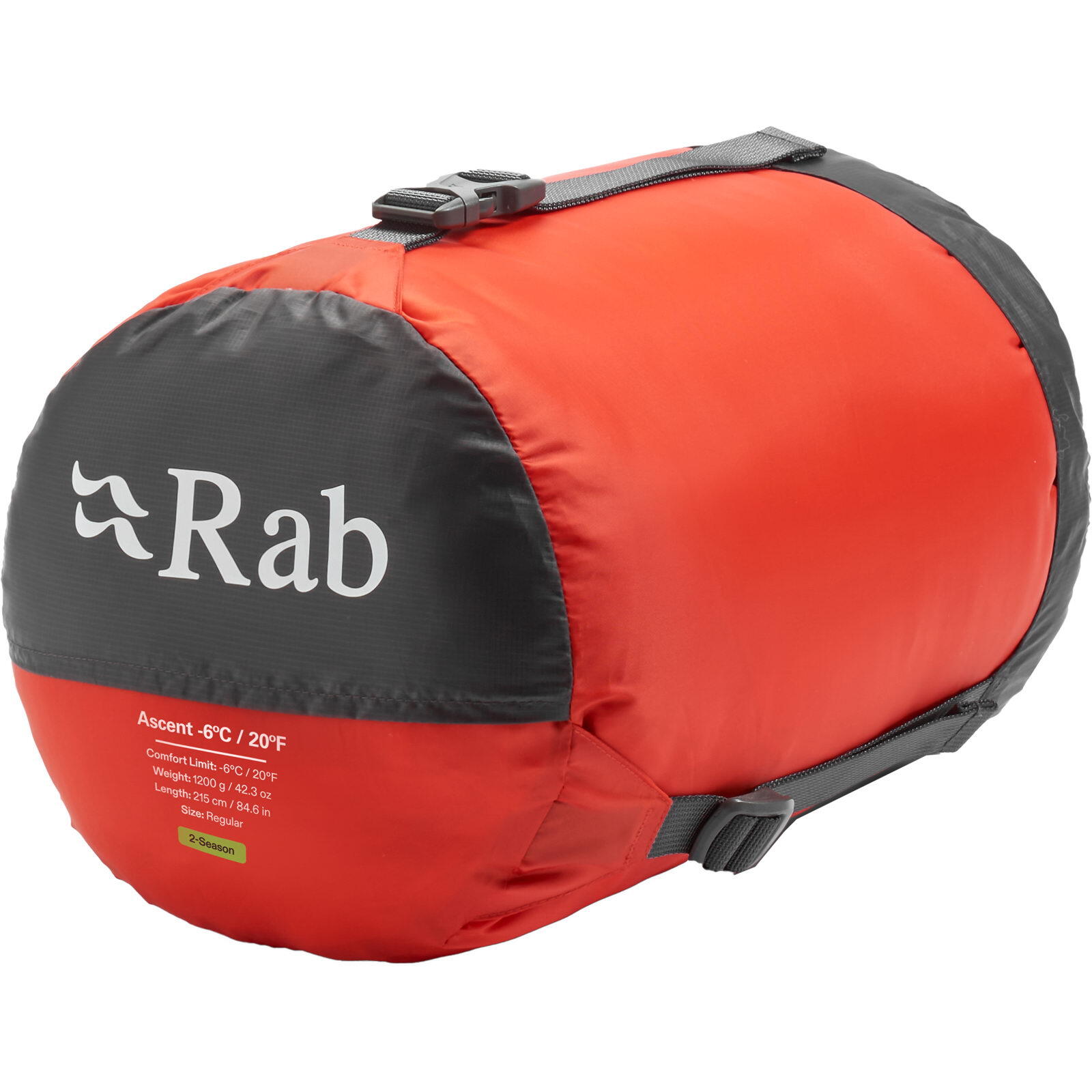 Daunen-Schlafsack Ascent -6C/20F tempest blue-maya blue 6/7