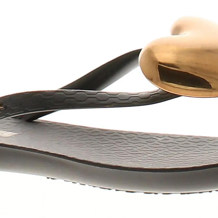 Ipanema Womens Flip Flops Maxi Fashion Lace Up black bronze UK Size 6