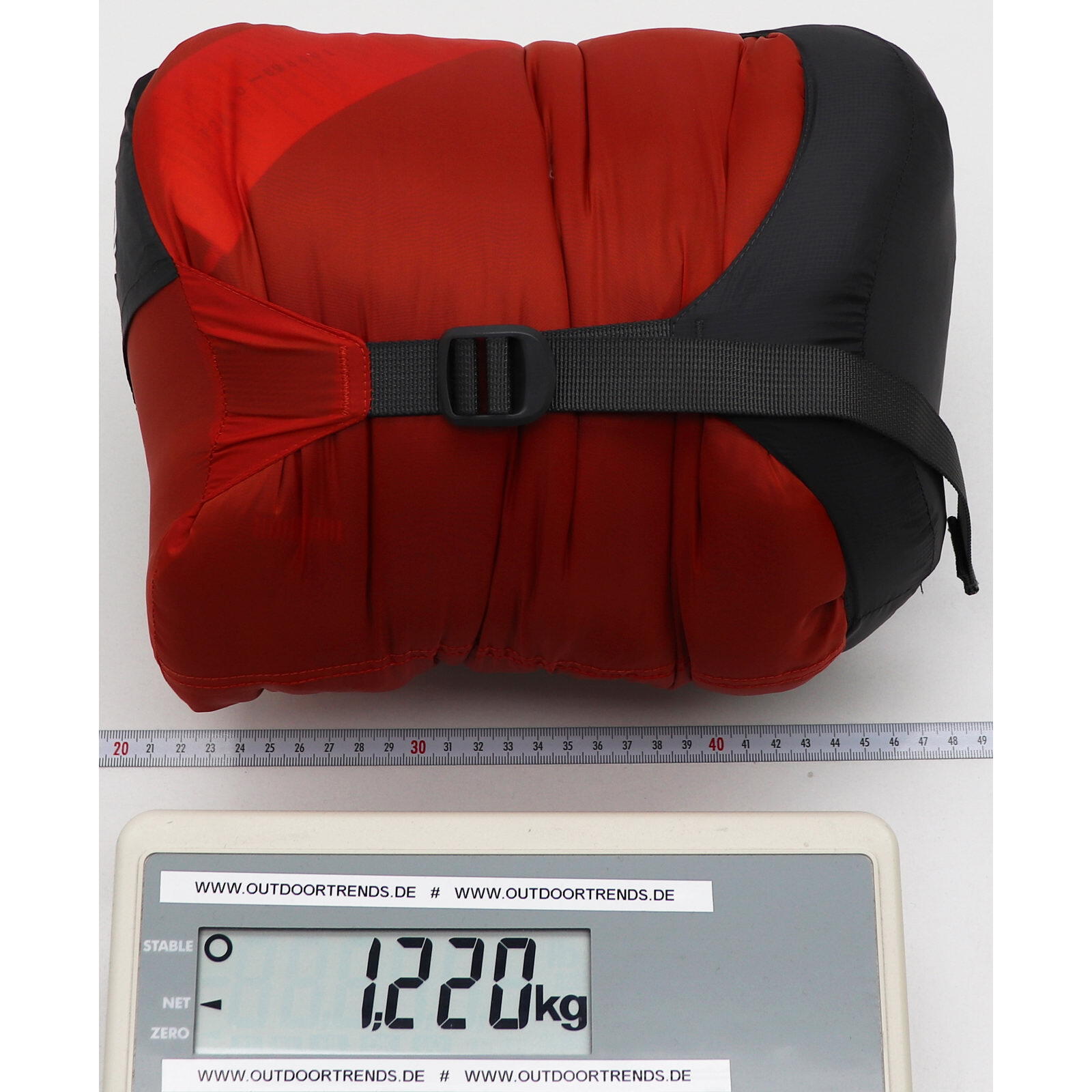 Daunen-Schlafsack Ascent -6C/20F tempest blue-maya blue 7/7