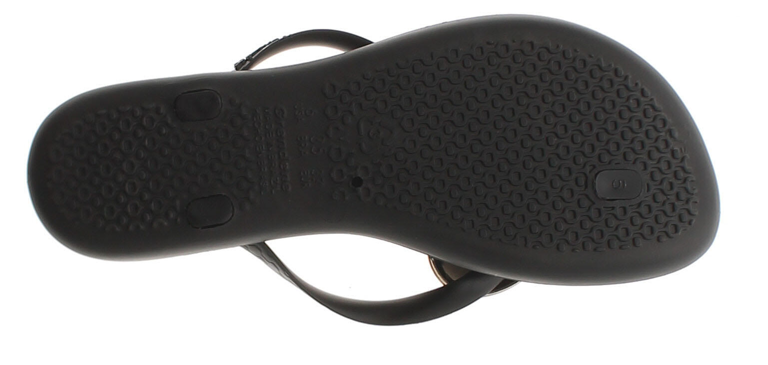 Ipanema Womens Flip Flops Maxi Fashion Lace Up black bronze UK Size 8 5/5