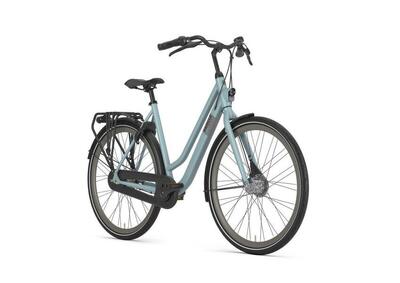 Gazelle esprit city speed, shimano nexus, aluminium frame, zwart