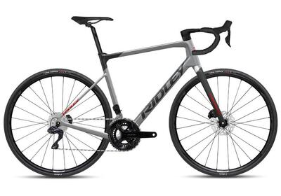 Ridley grifn racefiets 55 cm, rood-groen, 22 versnellingen