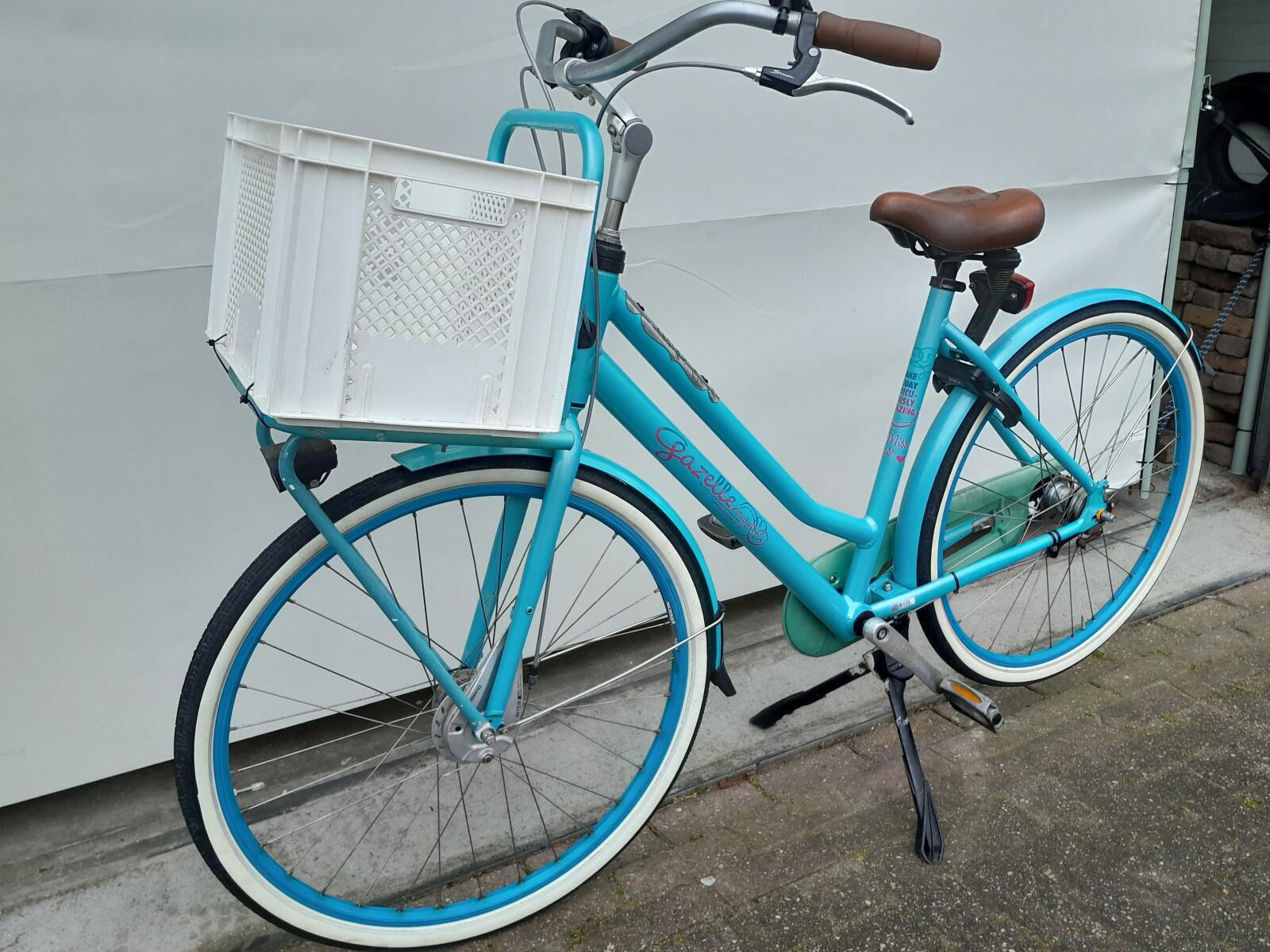 Gazelle Miss Grace 28" blauw, 54 cm 4/5