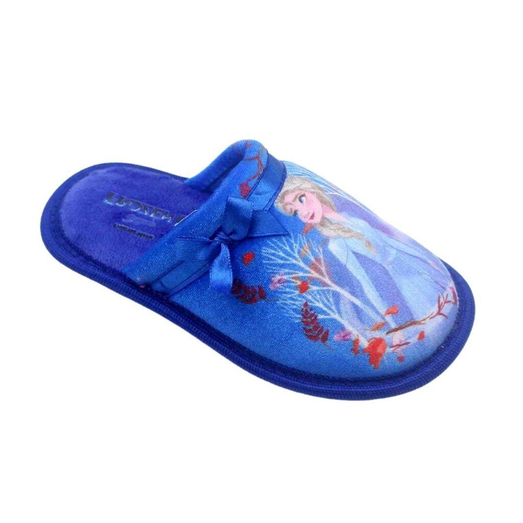 Elsa Frozen Blue Slippers