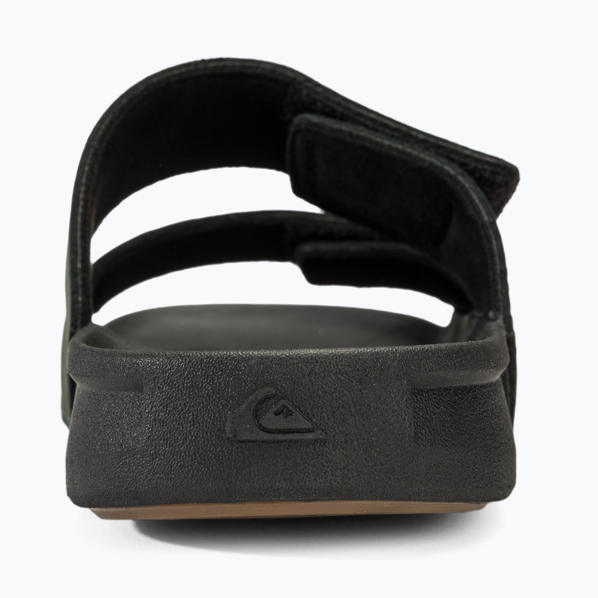 Klapki męskie Quiksilver Rivi Leather Double Adjust black 1 6/7