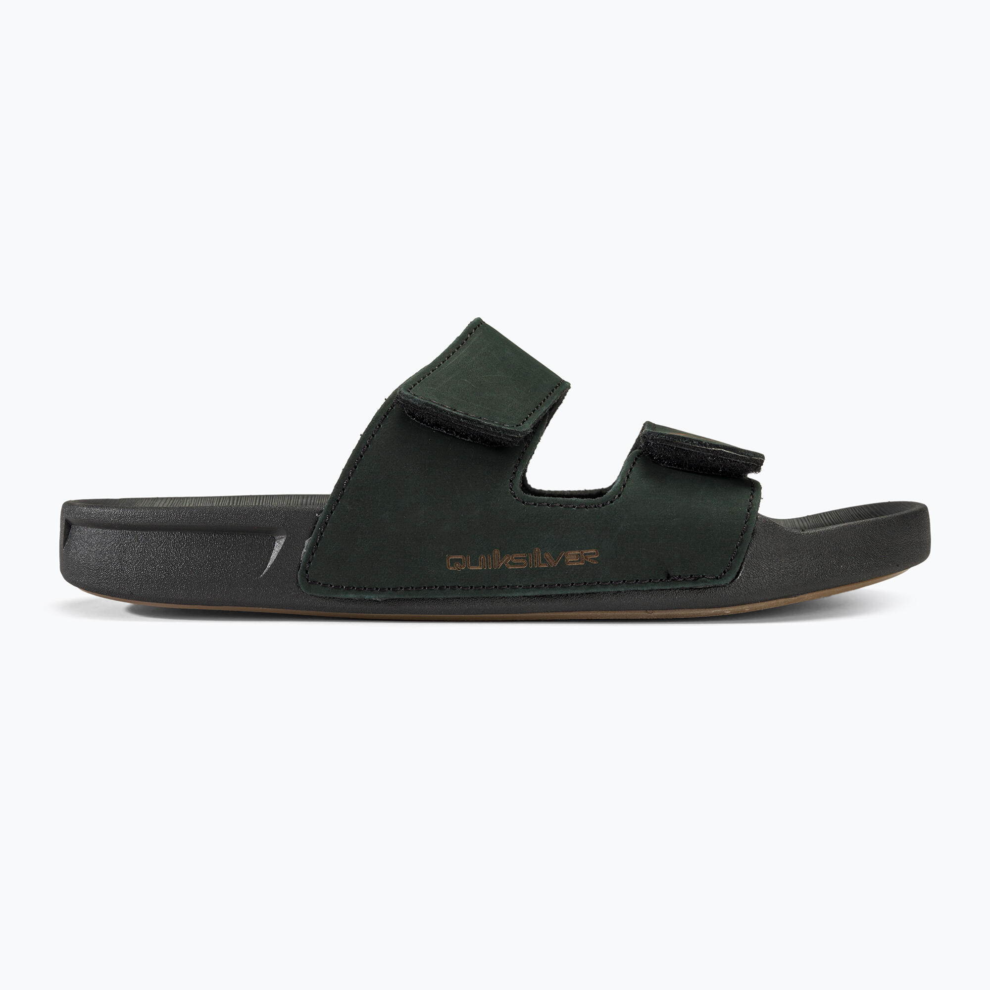 Klapki męskie Quiksilver Rivi Leather Double Adjust black 1 2/7