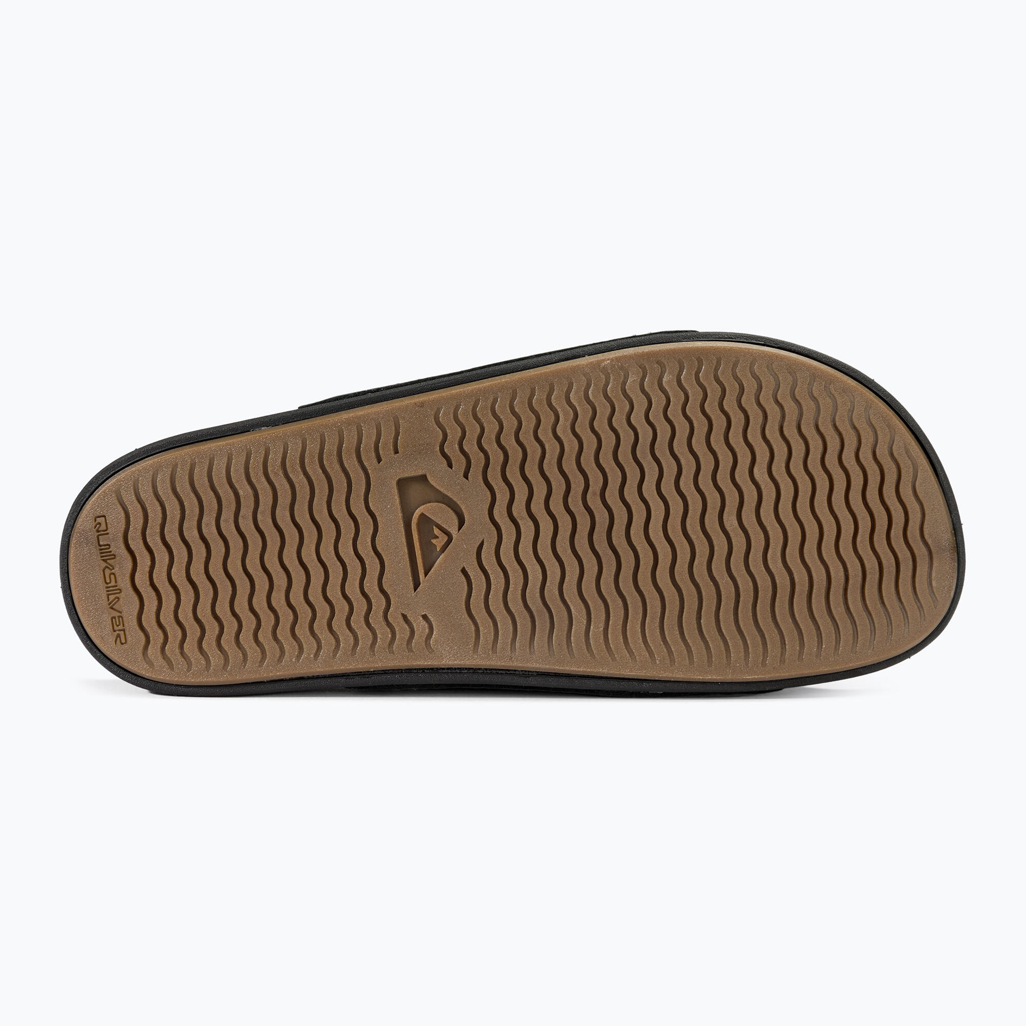 Klapki męskie Quiksilver Rivi Leather Double Adjust black 1 4/7