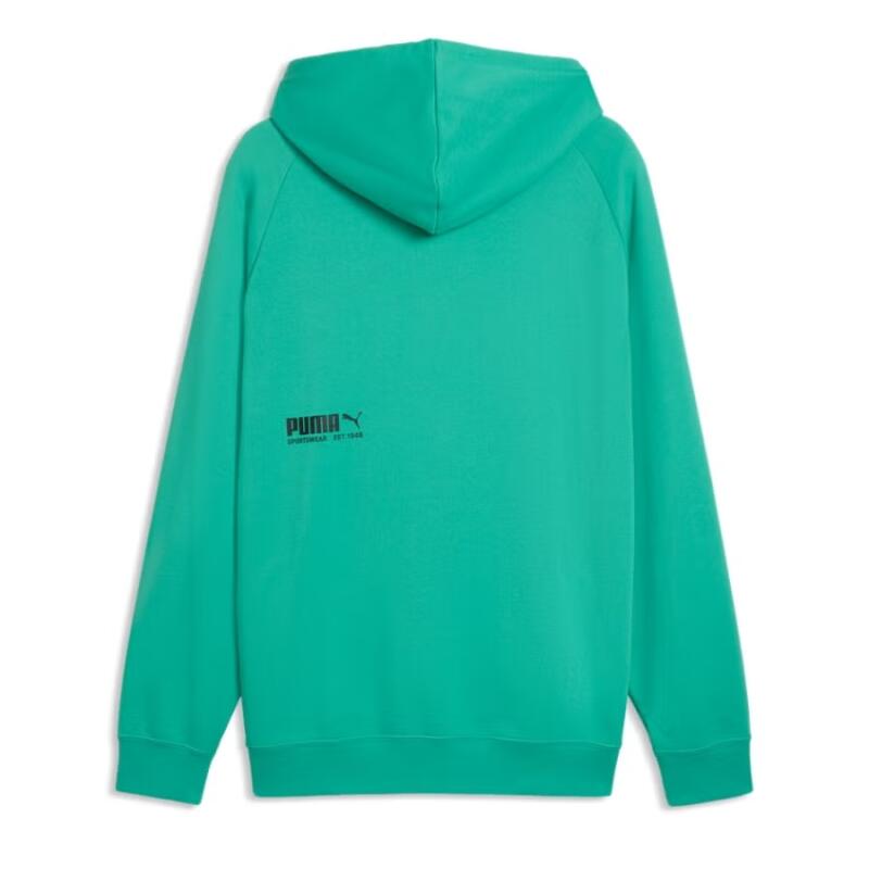 Felpa con cappuccio Puma Verde Sport 2/3