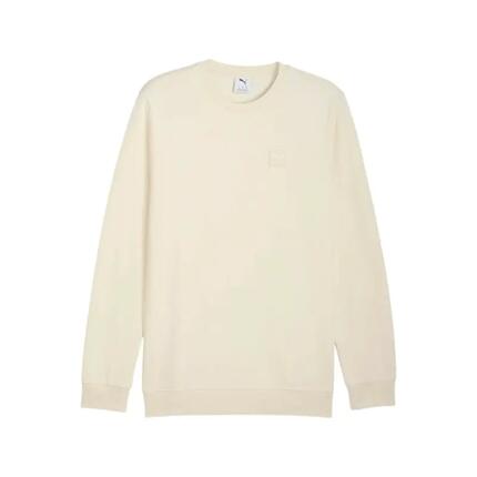 Beżowa bluza męska crew neck Essentials Elevated