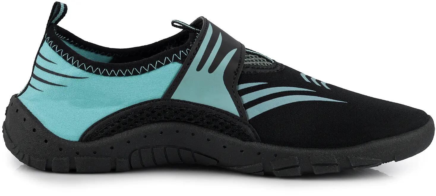 Buty do wody pływania na plażę rafę jeżowce na rzep taurkusowe 135L 3/7