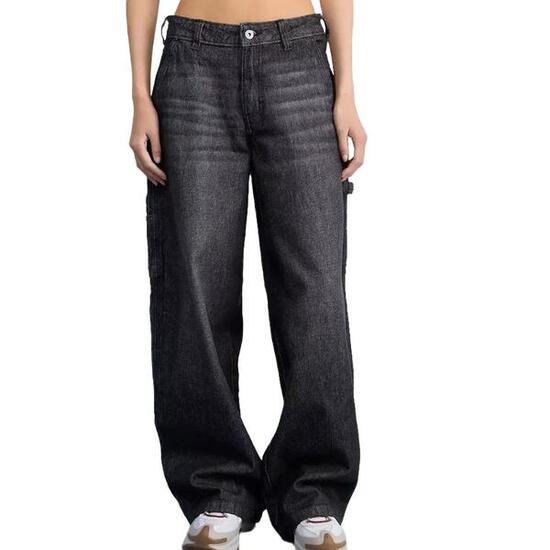 Vaqueros Negros Dickies Hilham para Mujer
