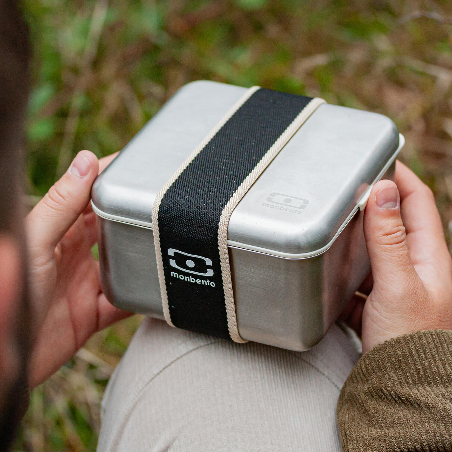 Boite repas métal 1L|Camping, Randonnée|Passe au micro-ondes et four|Sense 6/6