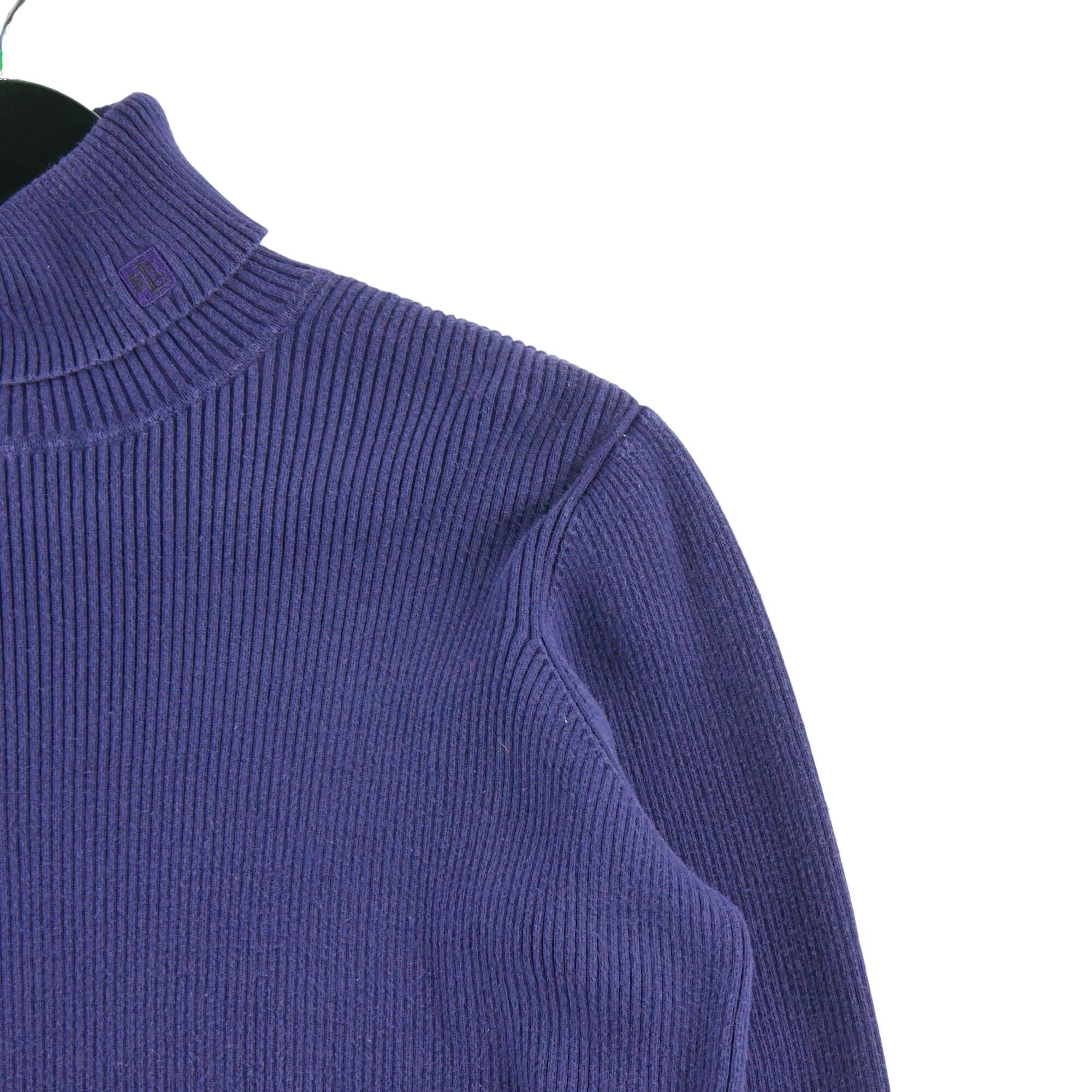 Seconde vie - Pull Femme  Violet - Très bon état 3/5
