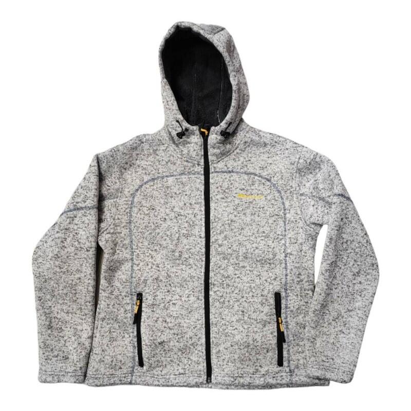Breezy Chaqueta de punto gris DIXER W FLEECE 1/3
