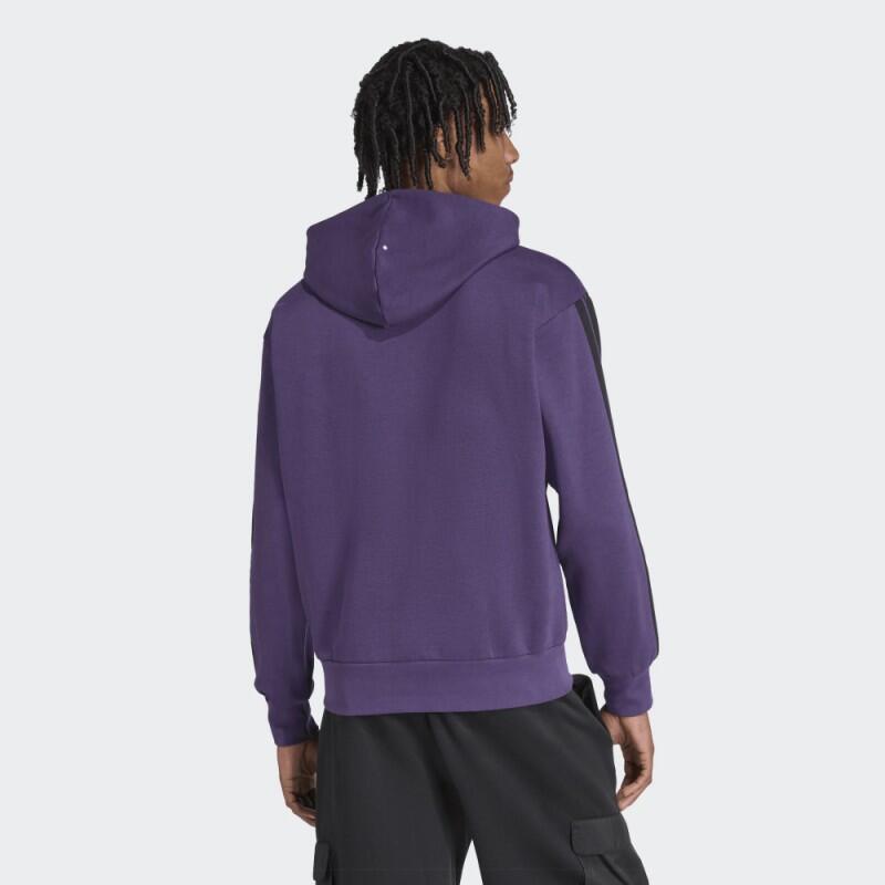 Sweat à capuche adidas violet homme 2/2