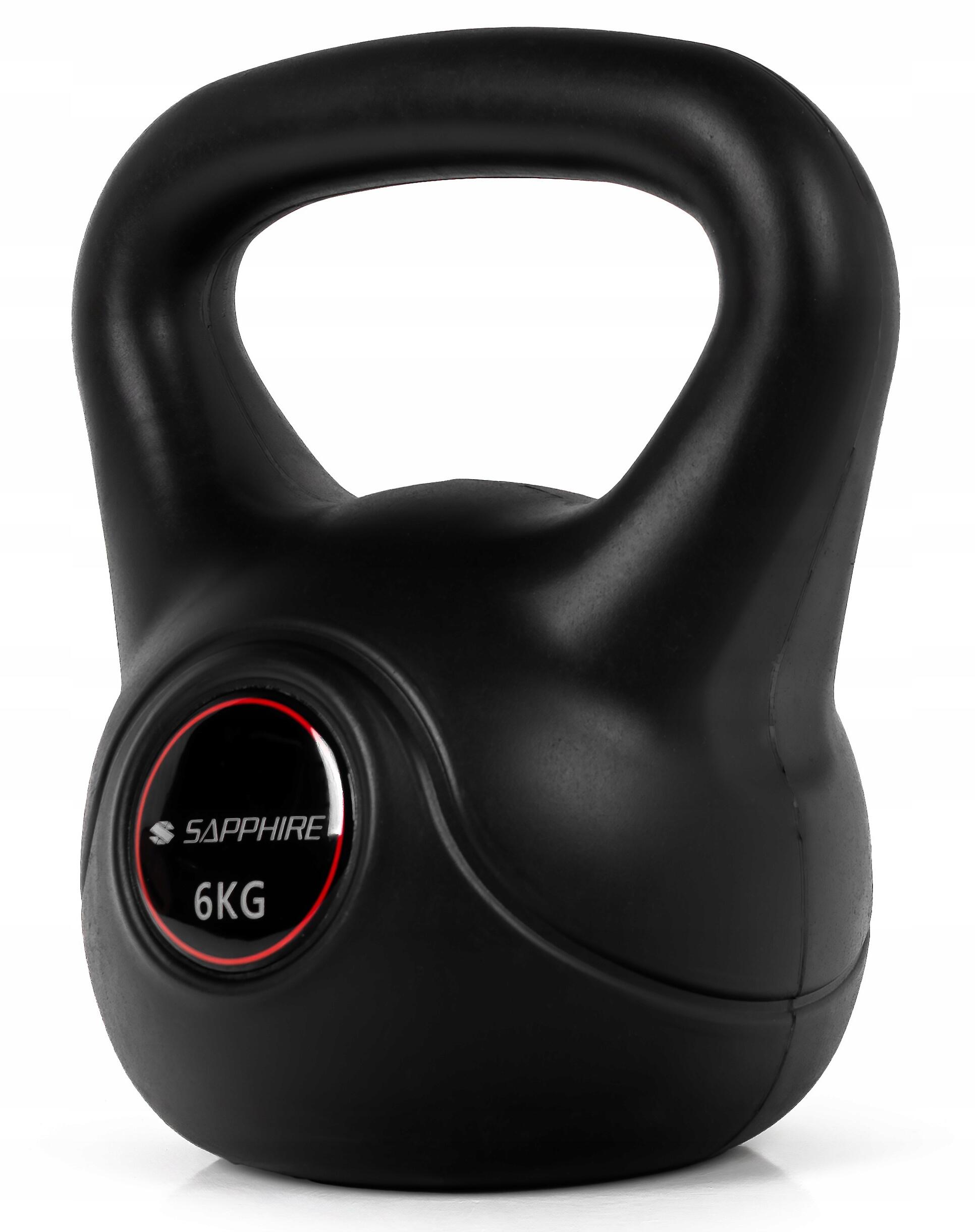 Kettlebell odważnik treningowy Sapphire SG-6K 6 kg 2/4