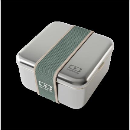 Metalen lunchbox 1L|Camping, wandelen|Magnetron- en ovenbestendig|Sense
