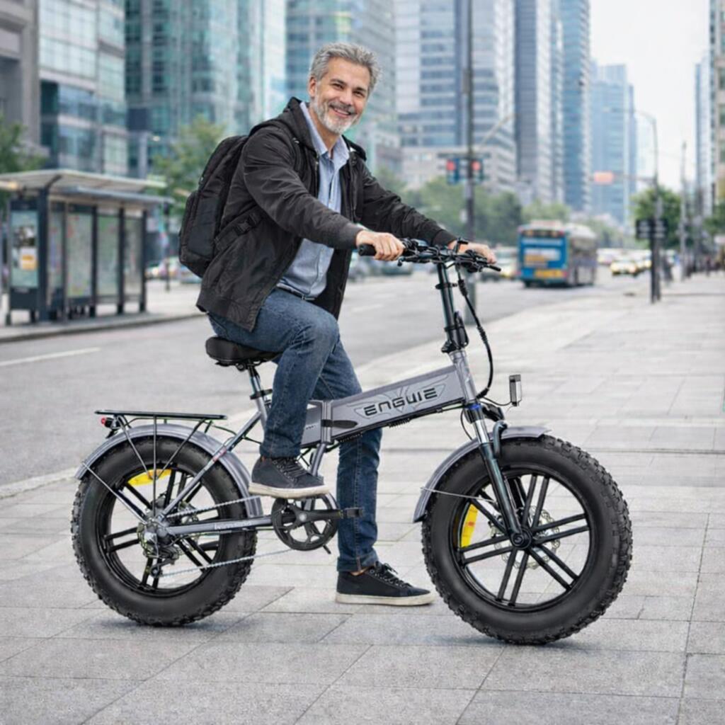 bicicleta eléctrica plegable EP2 BOOST 624Wh - Torque Sensor - 20"x4" Fatbike 4/7