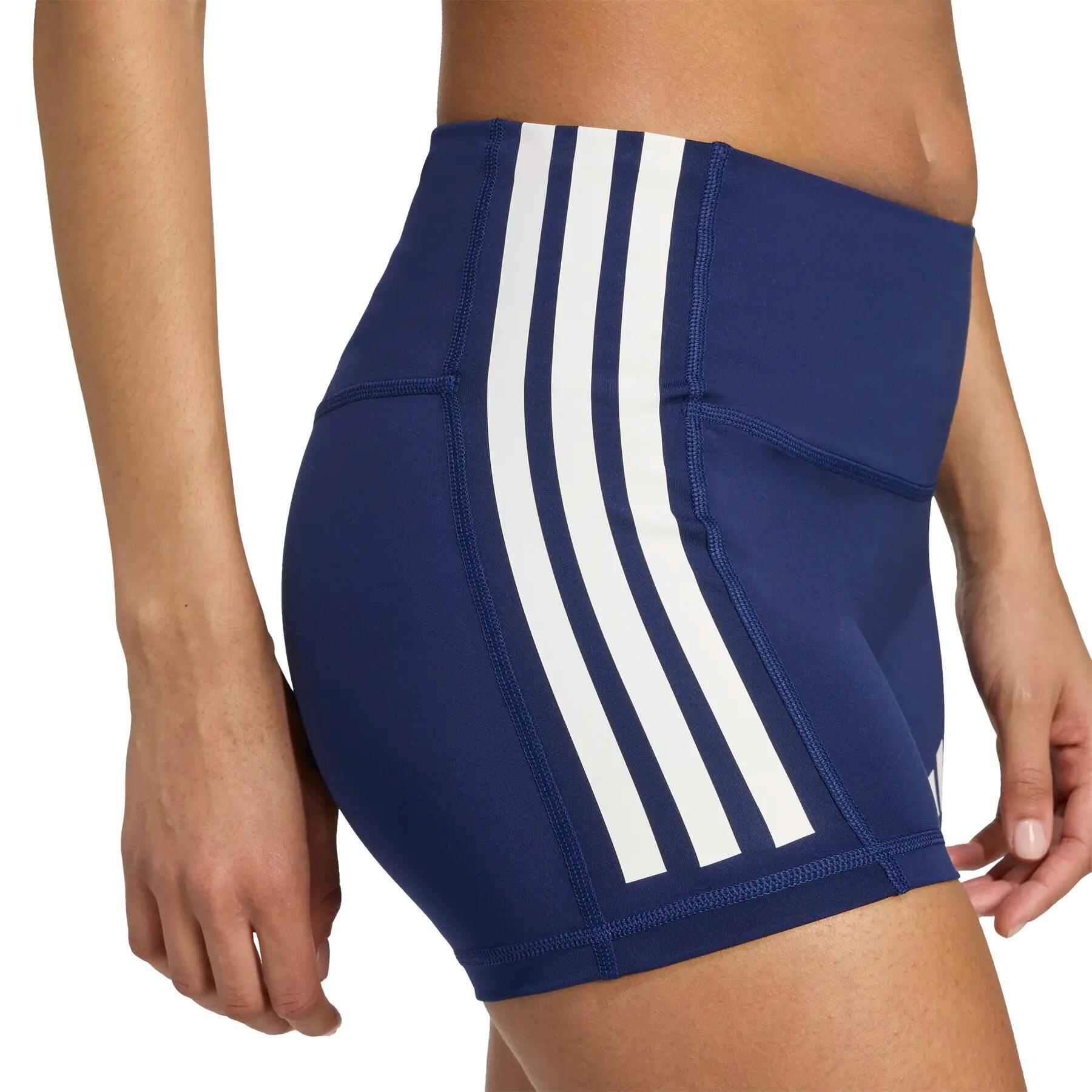 Shorts für Damen adidas 3-Stripes 4" 6/7