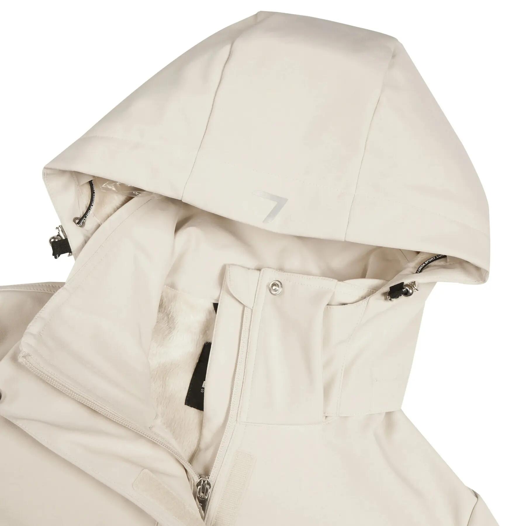 Veste de randonnée Softshell longue interieur pilou femme Luhta Iloniemi 4/7