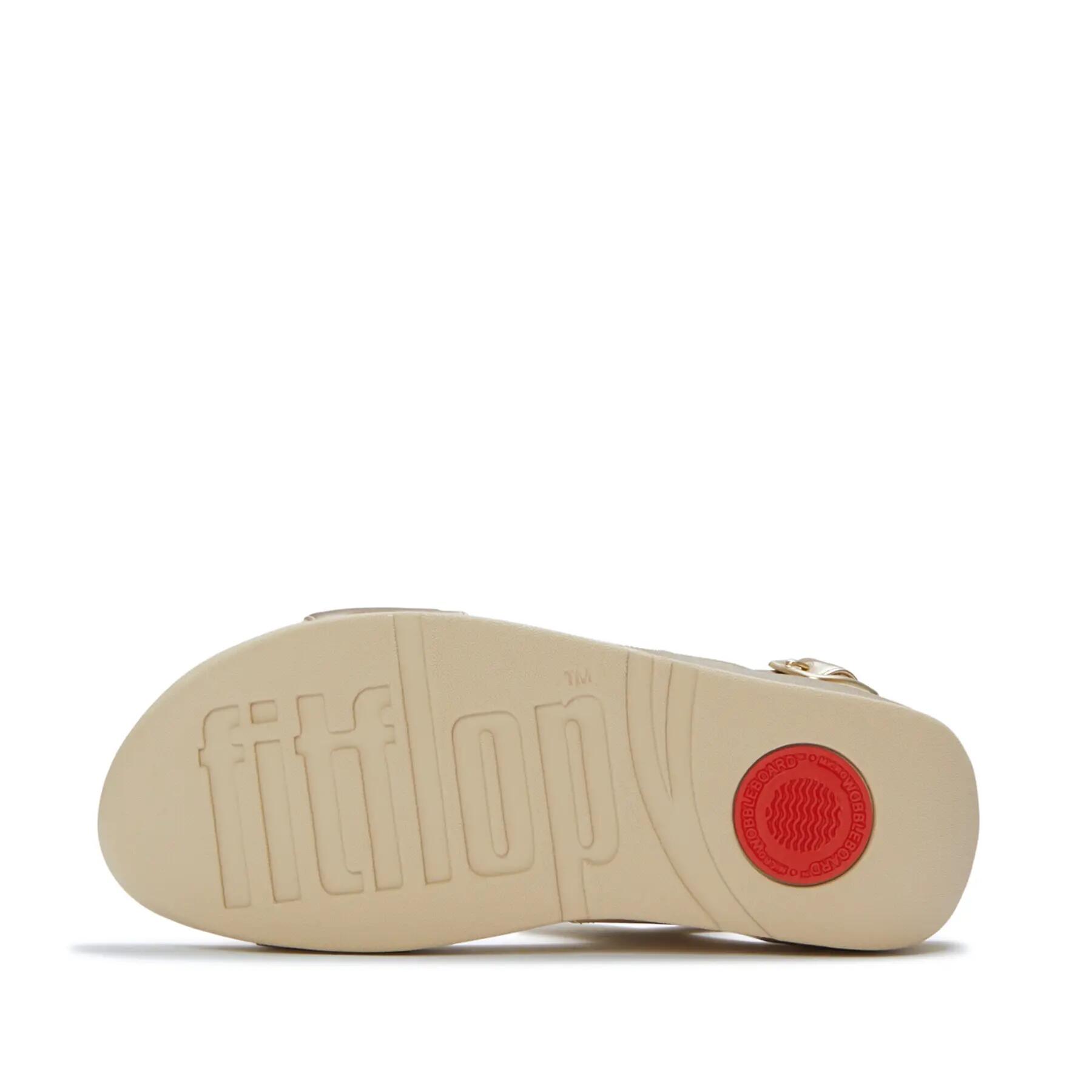 Sandales compensées femme FitFlop Lulu Ultra-Jewel Metallic 4/7