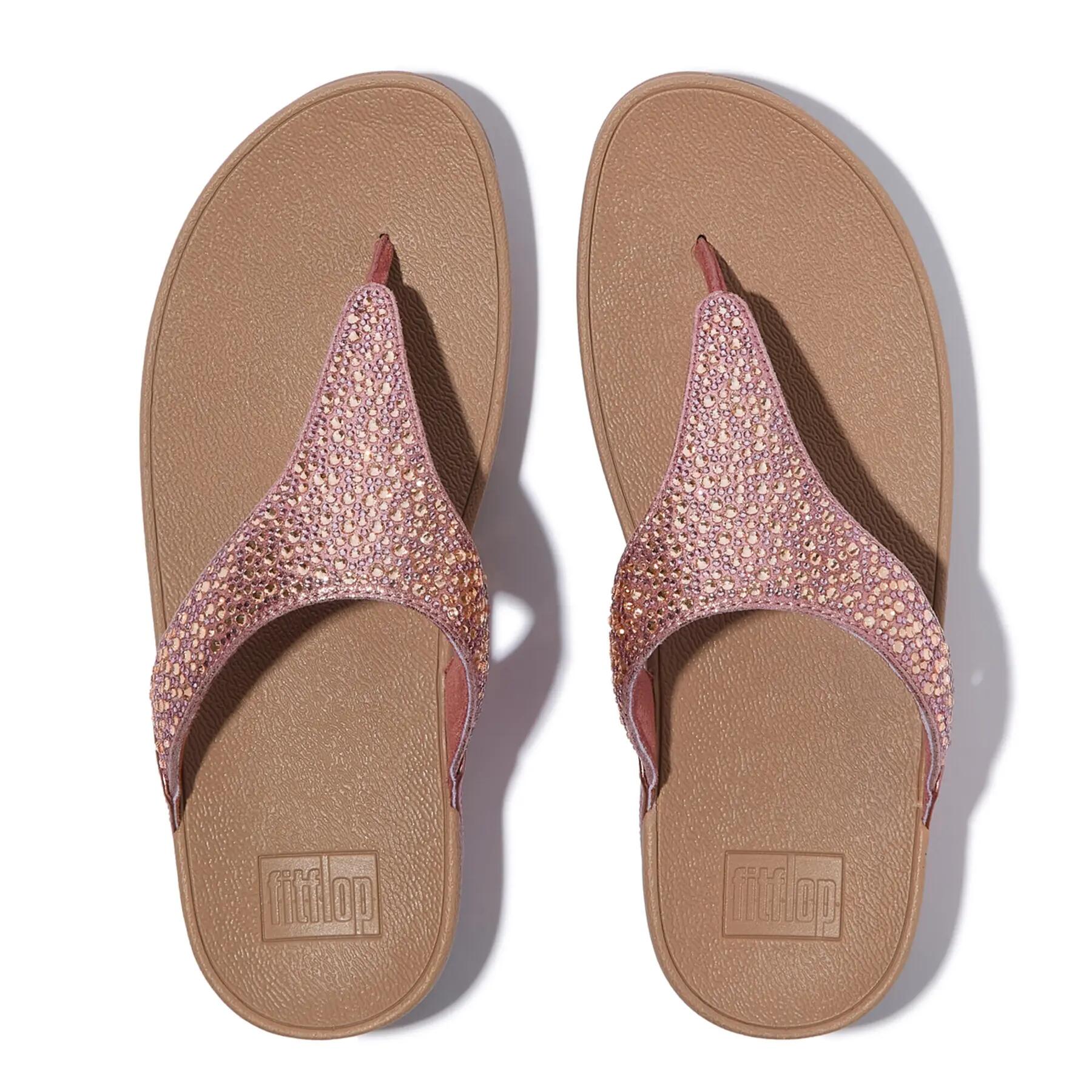 Tongs femme FitFlop Lulu Crystal-Mix 3/7