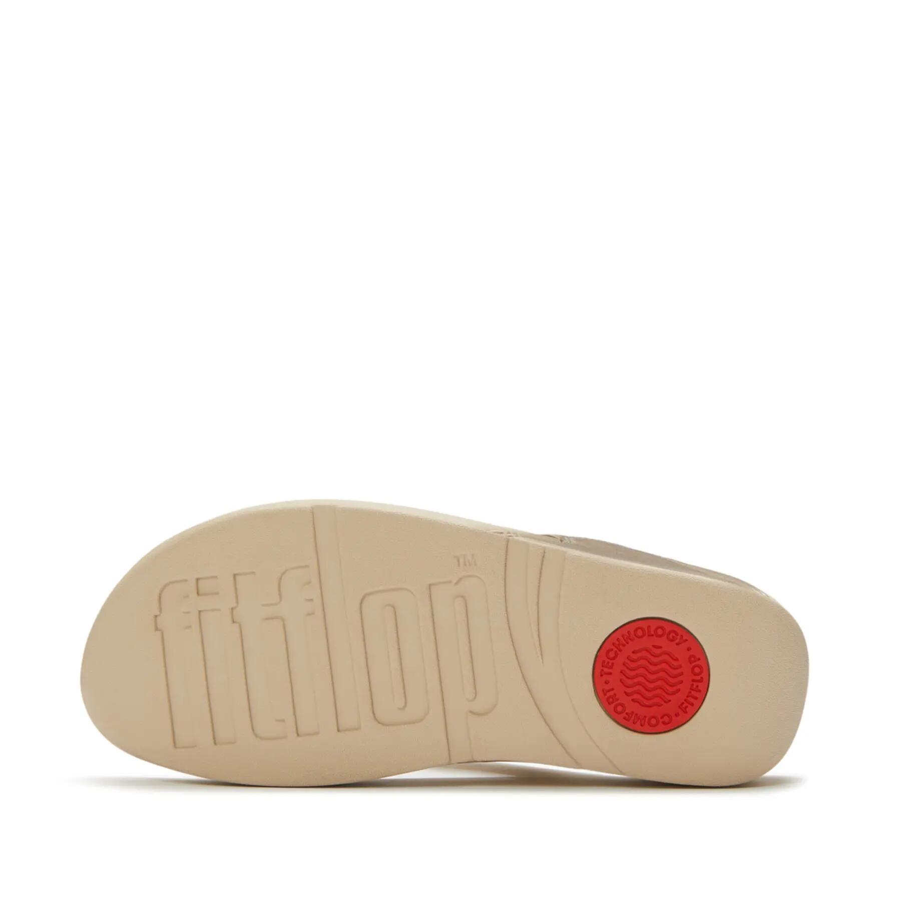 Hakken tussen de tenen vrouw FitFlop Lulu Ultra-Jewel Metallic 4/7